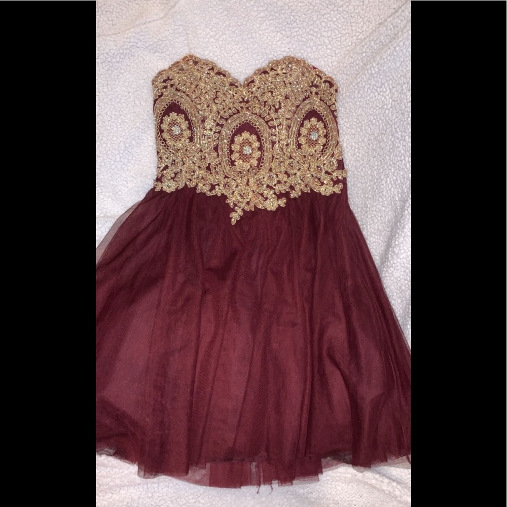 beaded dress